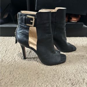 Leather Heeled Boots